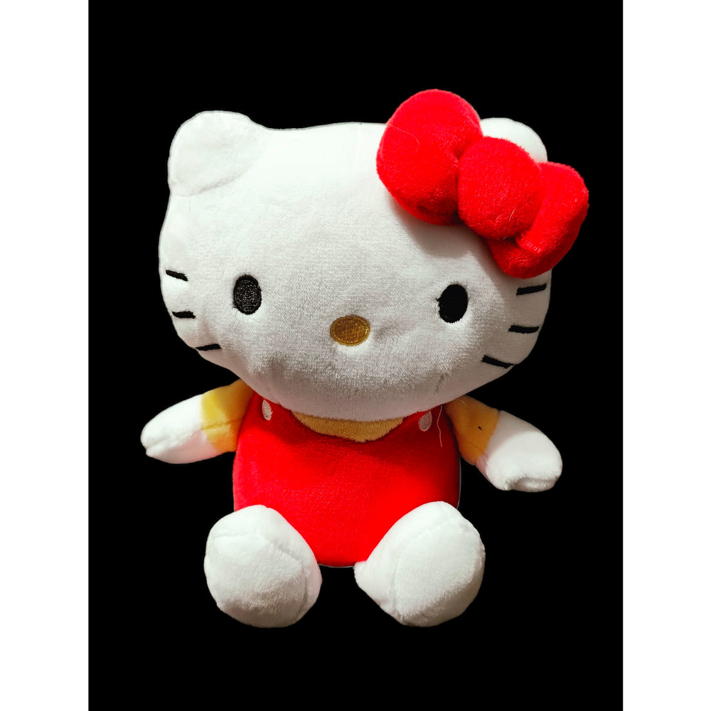 Hello Kitty  by Sanrio Co. Made in 2017 in Osaka Japan Red & Yellow 11"